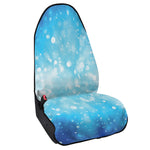 Blue Sparkle Light Print Waterproof Car Seat Cover