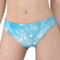 Blue Sparkle Light Print Women's Panties