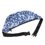 Blue Spring Butterfly Pattern Print Fanny Pack