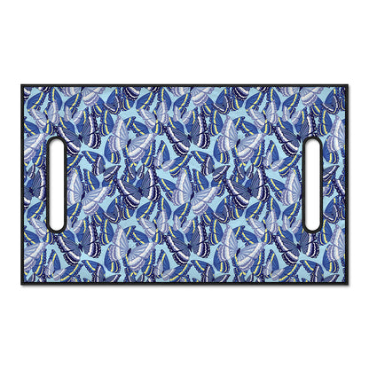 Blue Spring Butterfly Pattern Print Golf Cart Seat Cover