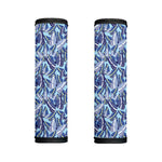 Blue Spring Butterfly Pattern Print Handle Covers