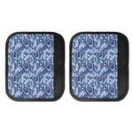 Blue Spring Butterfly Pattern Print Handle Covers