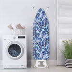 Blue Spring Butterfly Pattern Print Ironing Board Cover