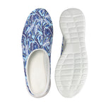 Blue Spring Butterfly Pattern Print Mesh Casual Shoes