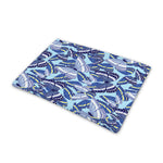 Blue Spring Butterfly Pattern Print Pet Cooling Mat Cover