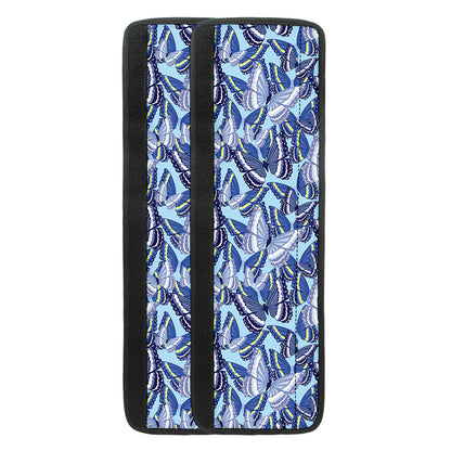 Blue Spring Butterfly Pattern Print Refrigerator Handle Covers
