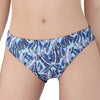 Blue Spring Butterfly Pattern Print Women's Panties