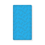Blue Stethoscope Pattern Print Baby Crib Sheet