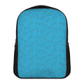 Blue Stethoscope Pattern Print Casual Backpack