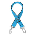 Blue Stethoscope Pattern Print Dog Seat Belt