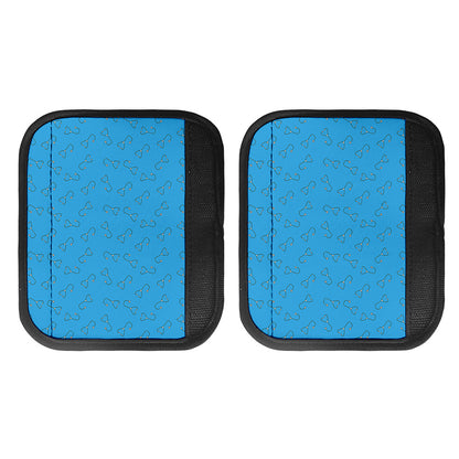Blue Stethoscope Pattern Print Handle Covers