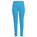 Blue Stethoscope Pattern Print High-Waisted Pocket Leggings
