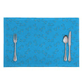 Blue Stethoscope Pattern Print Placemat