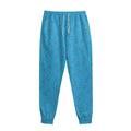 Blue Stethoscope Pattern Print Sweatpants