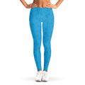 Blue Stethoscope Pattern Print Women's Leggings