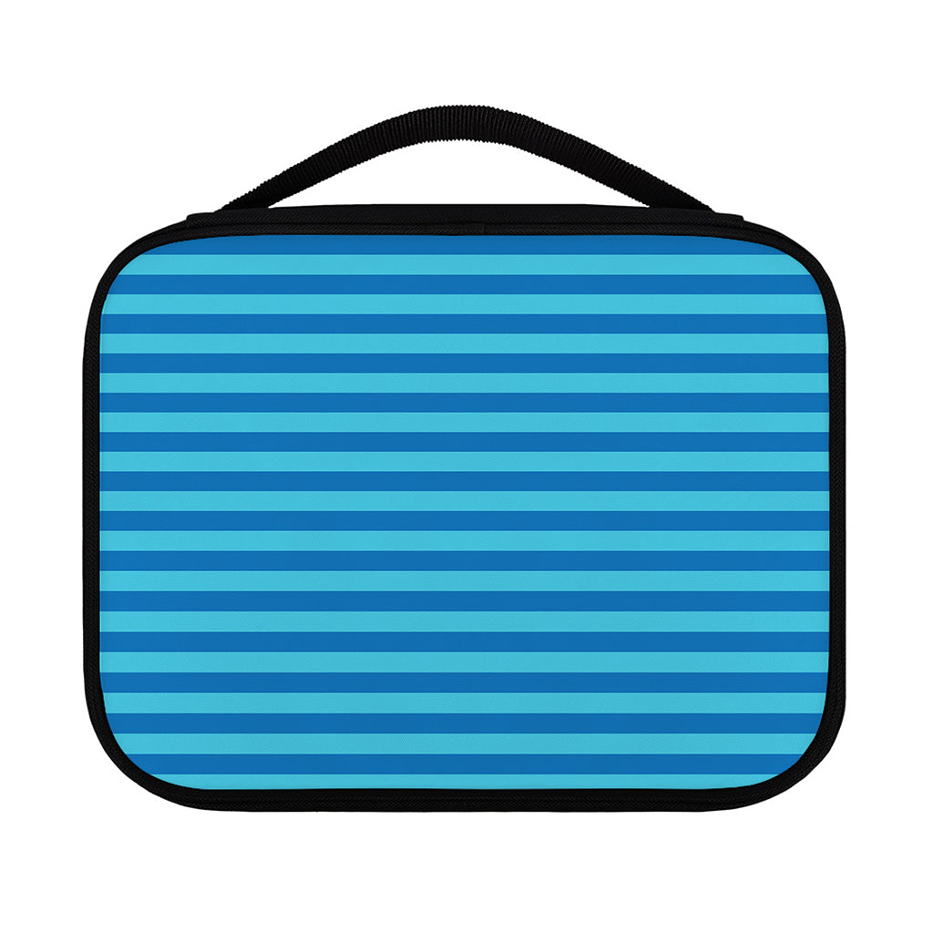 Blue Striped Pattern Print Classic Bible Case