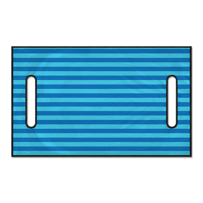 Blue Striped Pattern Print Golf Cart Seat Cover