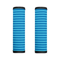 Blue Striped Pattern Print Handle Covers