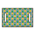 Blue Striped Pineapple Pattern Print Golf Cart Seat Cover