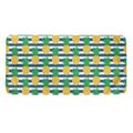 Blue Striped Pineapple Pattern Print Towel