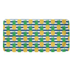 Blue Striped Pineapple Pattern Print Towel