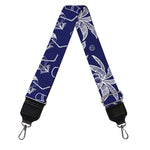 Blue Summer Coconut Pattern Print Bag Strap