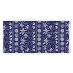 Blue Summer Coconut Pattern Print Beach Towel