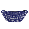 Blue Summer Coconut Pattern Print Fanny Pack