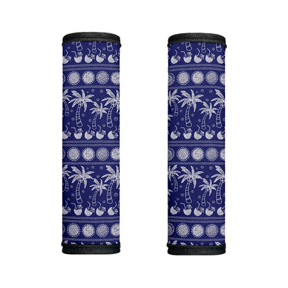 Blue Summer Coconut Pattern Print Handle Covers