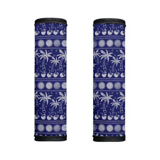 Blue Summer Coconut Pattern Print Handle Covers