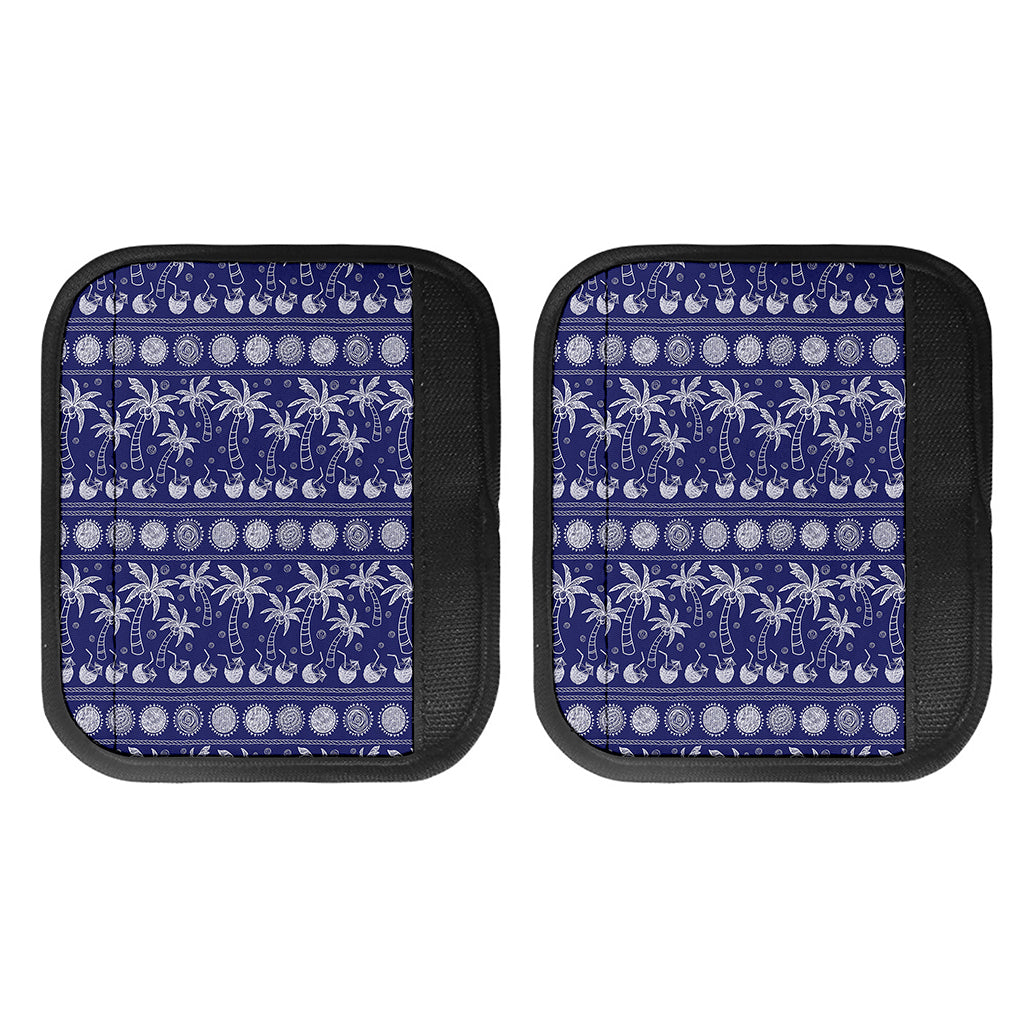 Blue Summer Coconut Pattern Print Handle Covers