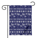 Blue Summer Coconut Pattern Print House Flag