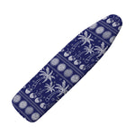 Blue Summer Coconut Pattern Print Ironing Board Cover