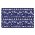 Blue Summer Coconut Pattern Print Polyester Doormat