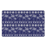 Blue Summer Coconut Pattern Print Polyester Doormat