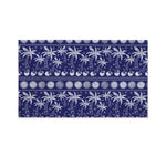 Blue Summer Coconut Pattern Print Polyester Flag