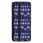Blue Summer Coconut Pattern Print Refrigerator Handle Covers