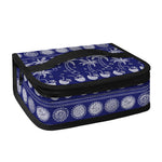 Blue Summer Coconut Pattern Print Small Lunch Bag