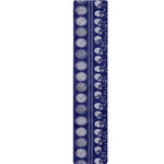 Blue Summer Coconut Pattern Print Table Runner