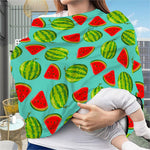 Blue Summer Watermelon Pattern Print Baby Seat Cover
