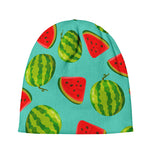 Blue Summer Watermelon Pattern Print Beanie