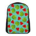 Blue Summer Watermelon Pattern Print Casual Backpack