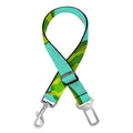 Blue Summer Watermelon Pattern Print Dog Seat Belt