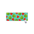 Blue Summer Watermelon Pattern Print Extended Mouse Pad