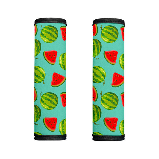 Blue Summer Watermelon Pattern Print Handle Covers