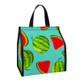 Blue Summer Watermelon Pattern Print Insulated Lunch Tote