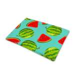 Blue Summer Watermelon Pattern Print Pet Cooling Mat Cover