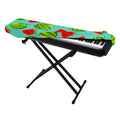 Blue Summer Watermelon Pattern Print Piano Keyboard Cover