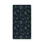 Blue Sun And Moon Pattern Print Baby Crib Sheet