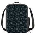Blue Sun And Moon Pattern Print Crossbody Lunch Bag